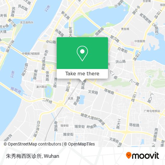 朱秀梅西医诊所 map
