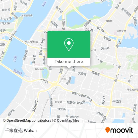 千家鑫苑 map