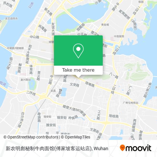 新农明彪秘制牛肉面馆(傅家坡客运站店) map