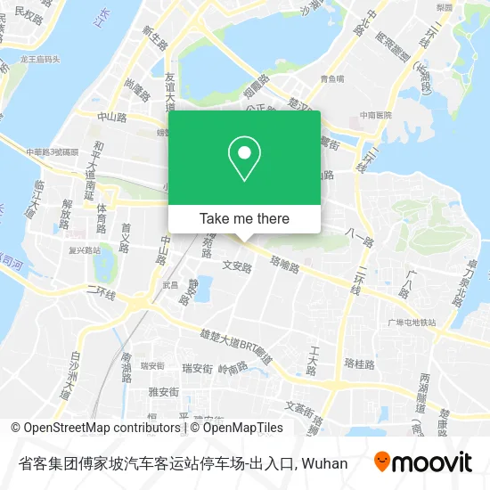 省客集团傅家坡汽车客运站停车场-出入口 map