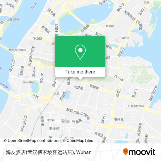 海友酒店(武汉傅家坡客运站店) map