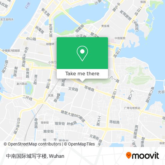 中南国际城写字楼 map