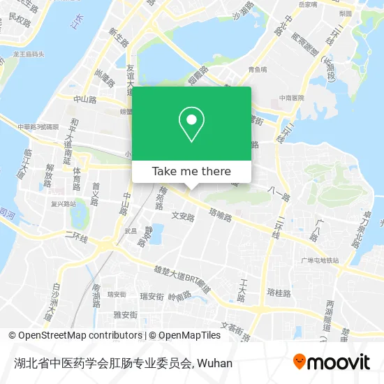 湖北省中医药学会肛肠专业委员会 map