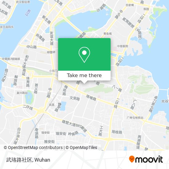 武珞路社区 map