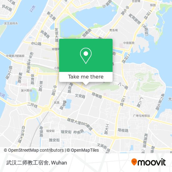 武汉二师教工宿舍 map