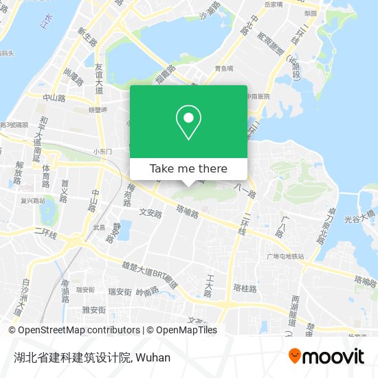 湖北省建科建筑设计院 map