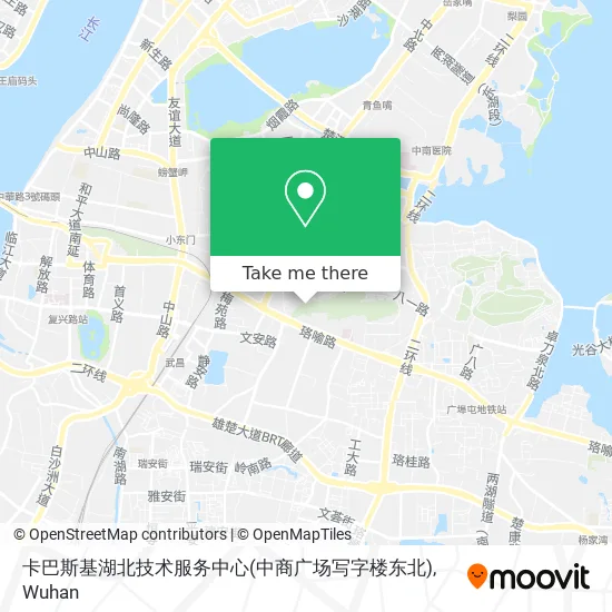 卡巴斯基湖北技术服务中心(中商广场写字楼东北) map
