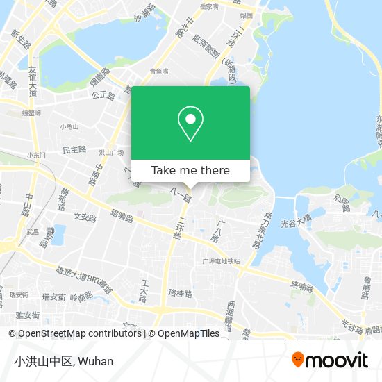 小洪山中区 map
