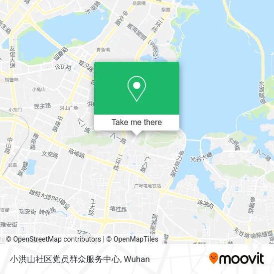 小洪山社区党员群众服务中心 map
