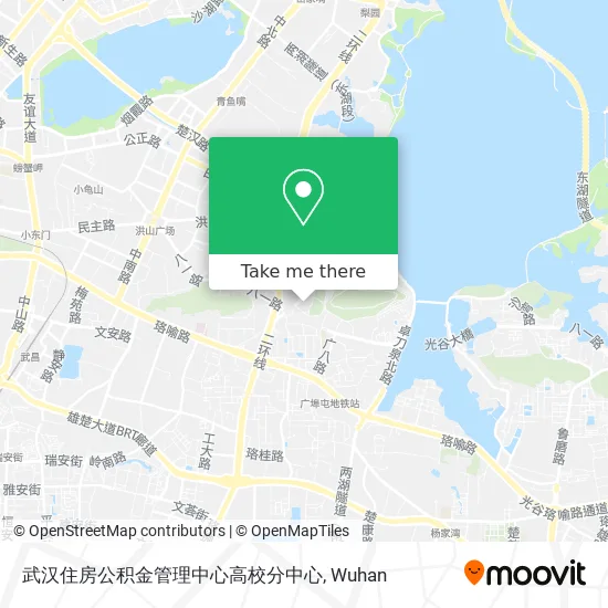 武汉住房公积金管理中心高校分中心 map