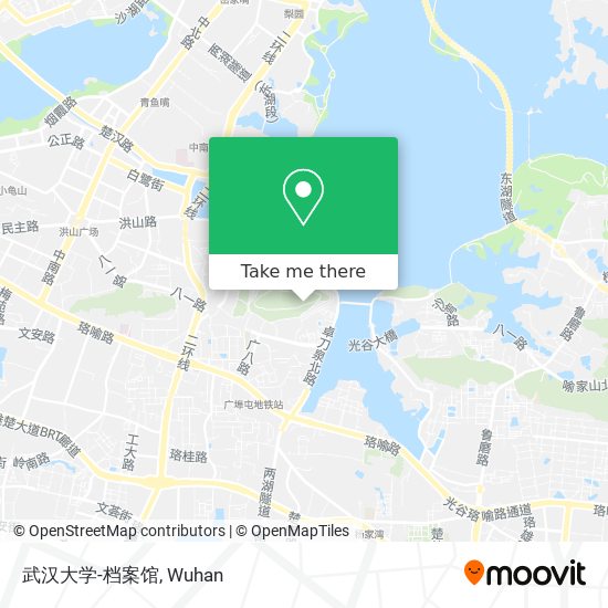 武汉大学-档案馆 map