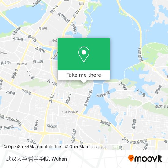 武汉大学-哲学学院 map
