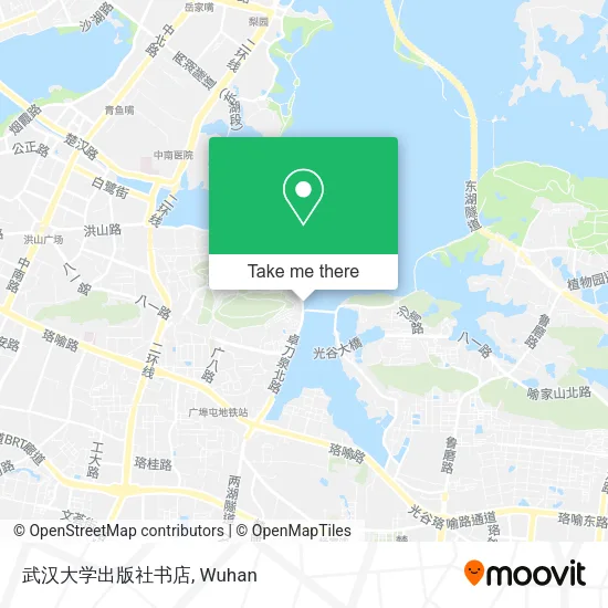 武汉大学出版社书店 map