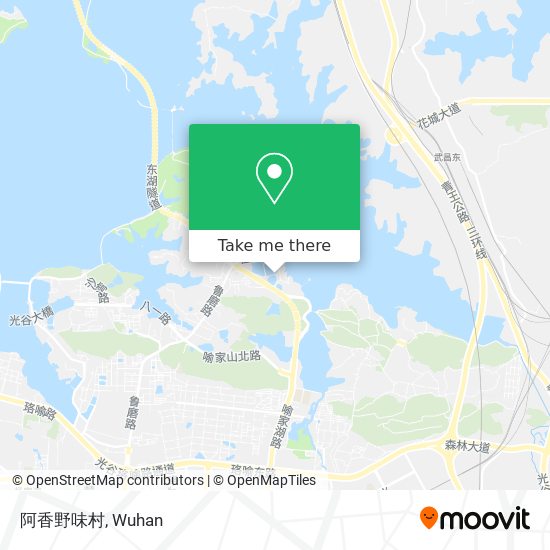 阿香野味村 map