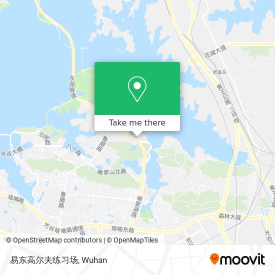 易东高尔夫练习场 map