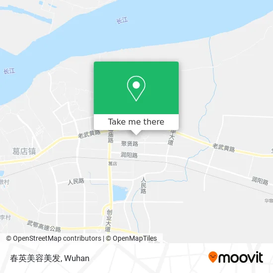 春英美容美发 map
