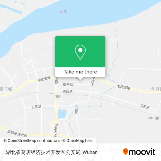 湖北省葛店经济技术开发区公安局 map