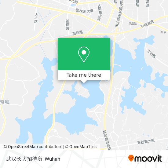 武汉长大招待所 map