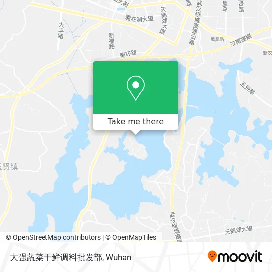 大强蔬菜干鲜调料批发部 map