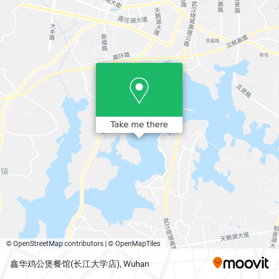 鑫华鸡公煲餐馆(长江大学店) map