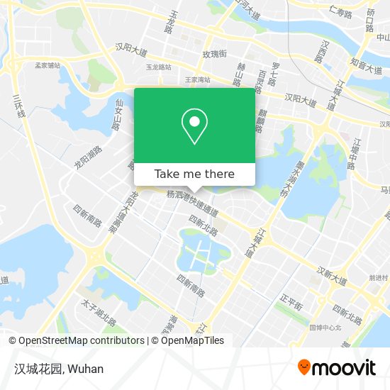 汉城花园 map