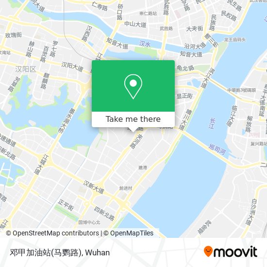 邓甲加油站(马鹦路) map