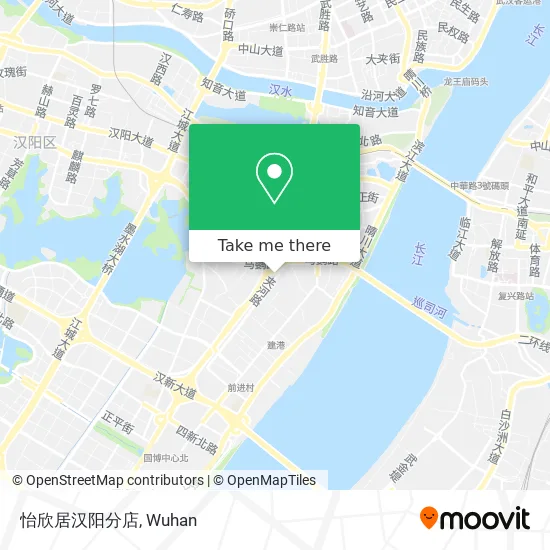 怡欣居汉阳分店 map