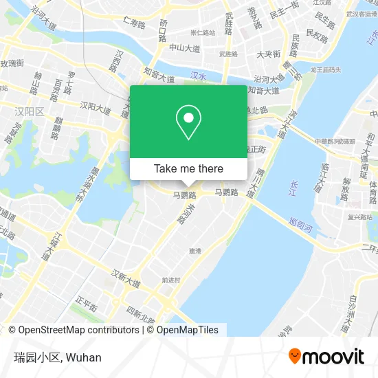 瑞园小区 map
