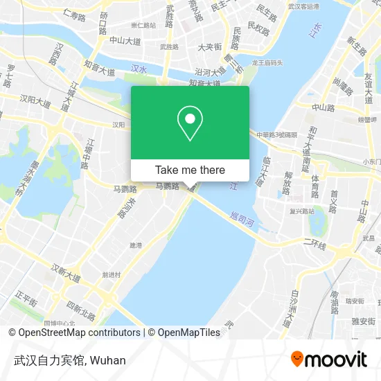 武汉自力宾馆 map