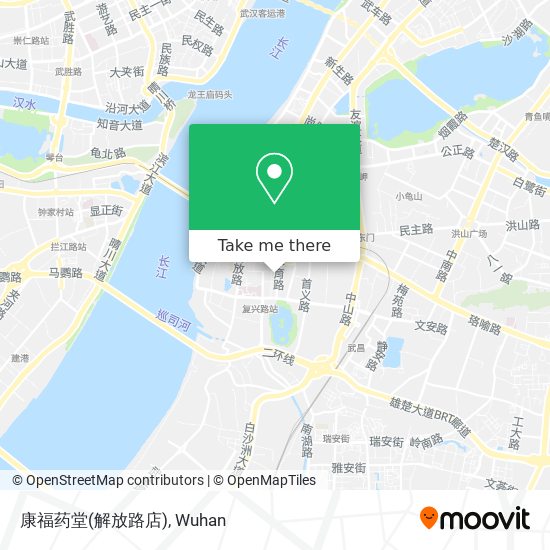 康福药堂(解放路店) map