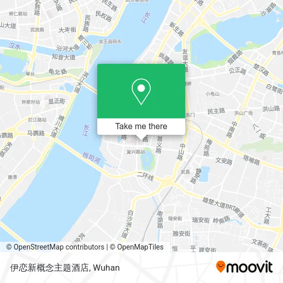 伊恋新概念主题酒店 map