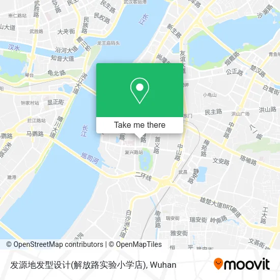 发源地发型设计(解放路实验小学店) map