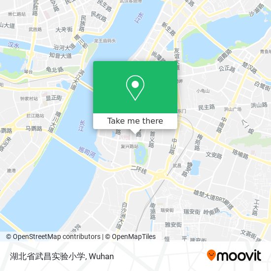 湖北省武昌实验小学 map