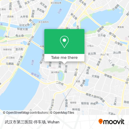 武汉市第三医院-停车场 map