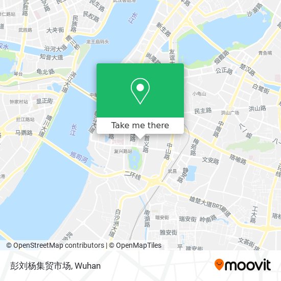 彭刘杨集贸市场 map