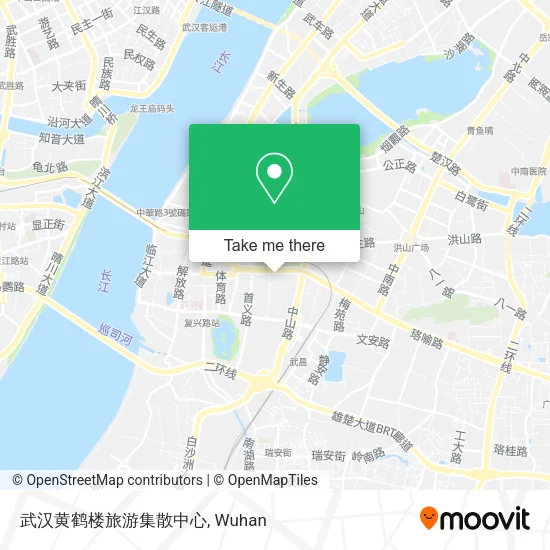 武汉黄鹤楼旅游集散中心 map