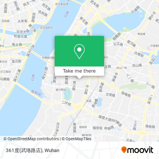361度(武珞路店) map