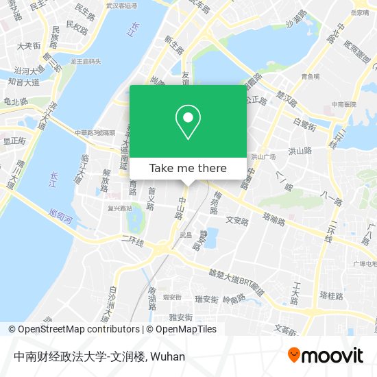 中南财经政法大学-文润楼 map