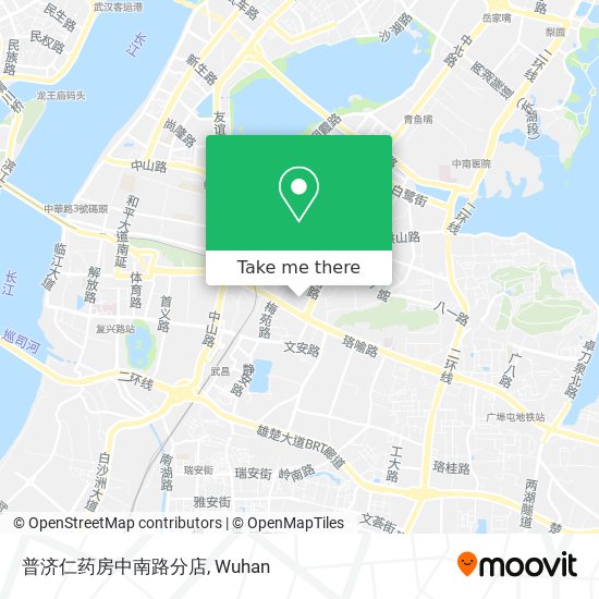普济仁药房中南路分店 map