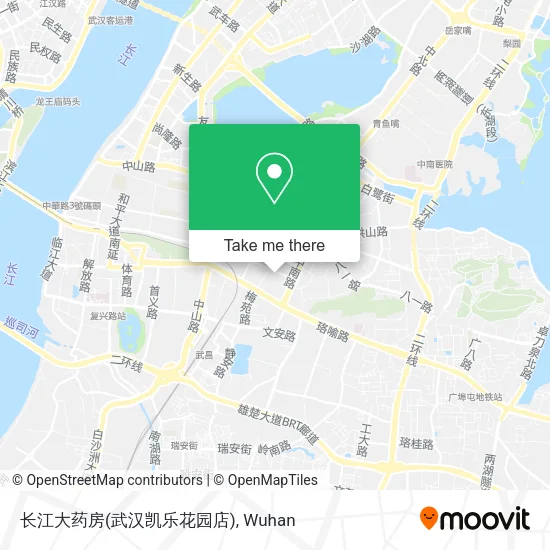 长江大药房(武汉凯乐花园店) map