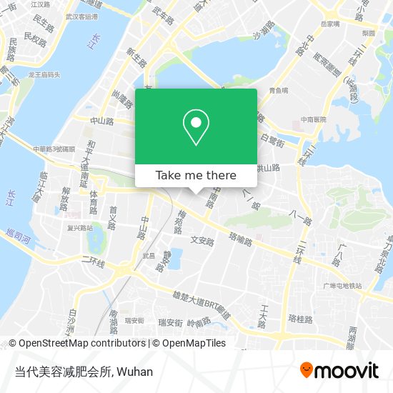 当代美容减肥会所 map