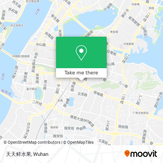 天天鲜水果 map