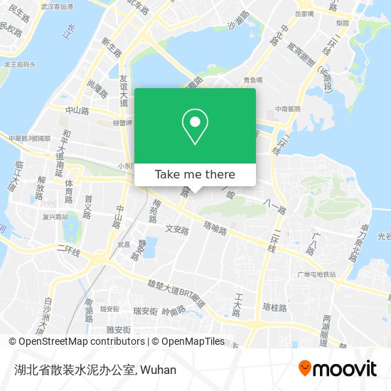 湖北省散装水泥办公室 map