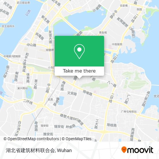 湖北省建筑材料联合会 map