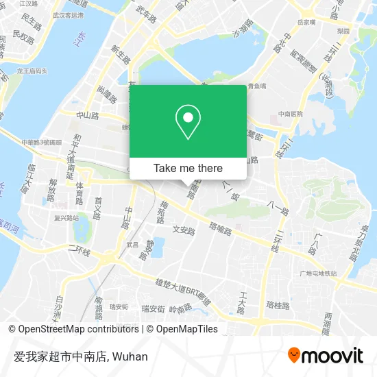 爱我家超市中南店 map