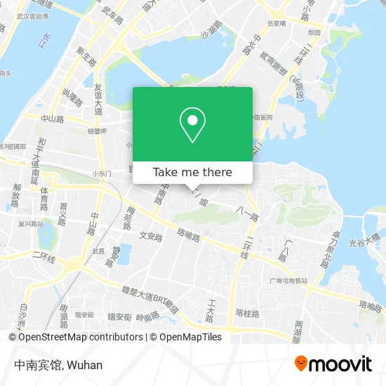 中南宾馆 map