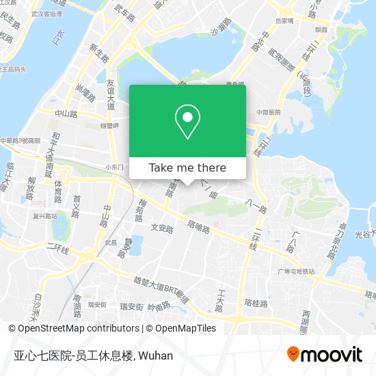 亚心七医院-员工休息楼 map
