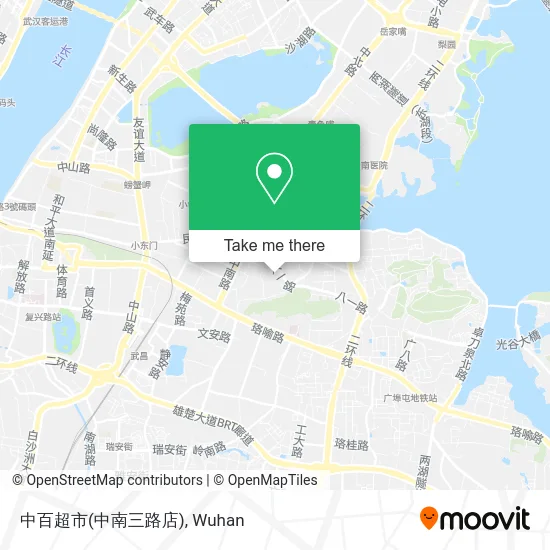 中百超市(中南三路店) map
