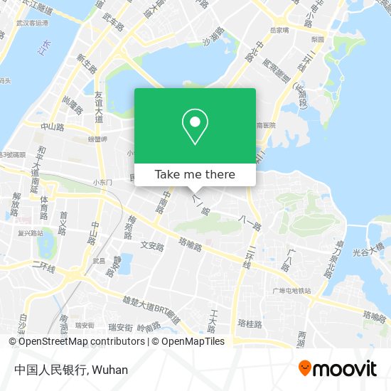 中国人民银行 map