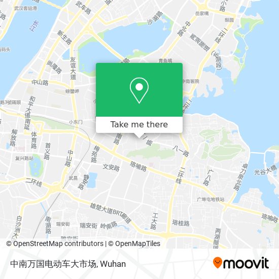 中南万国电动车大市场 map
